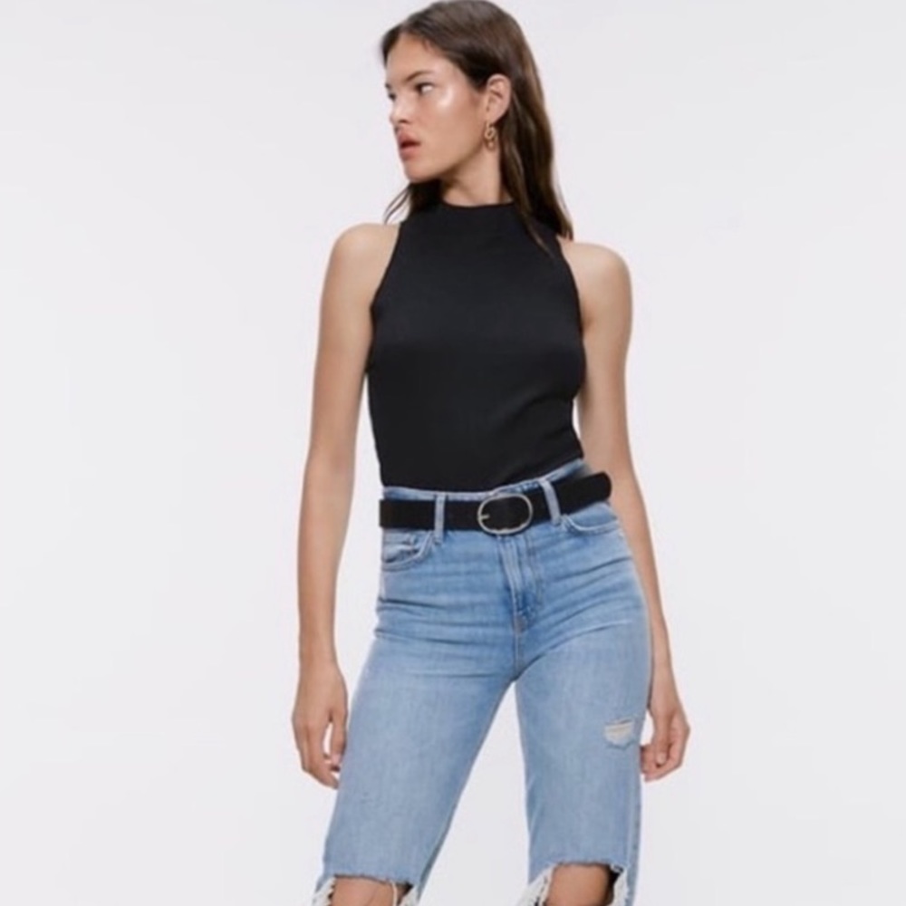 Zara Knit Halter Tank